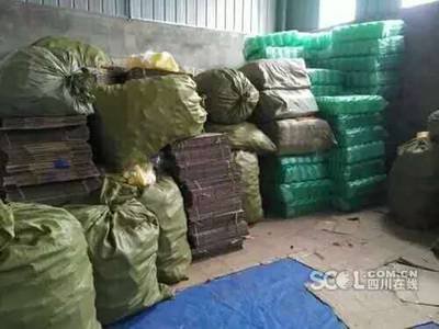 遂寧兩男子制售大量假\x26quot;藍月亮、立白\x26quot;等品牌洗護用品被查!